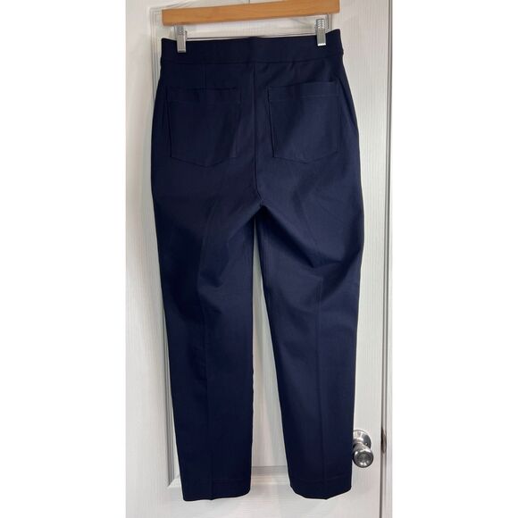 Spanx Women's Polished Ankle Slim Pants Classic Navy Size M - New With Tags! - Picture 2 of 9